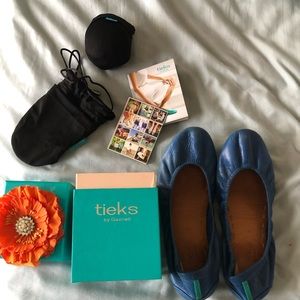 Tieks cobalt blue size 6